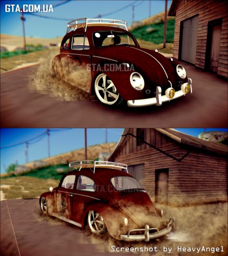 Volkswagen Fusca 76 Rust + Camber